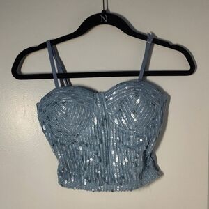 Jezebel Roxii Crop Top Size XL #518